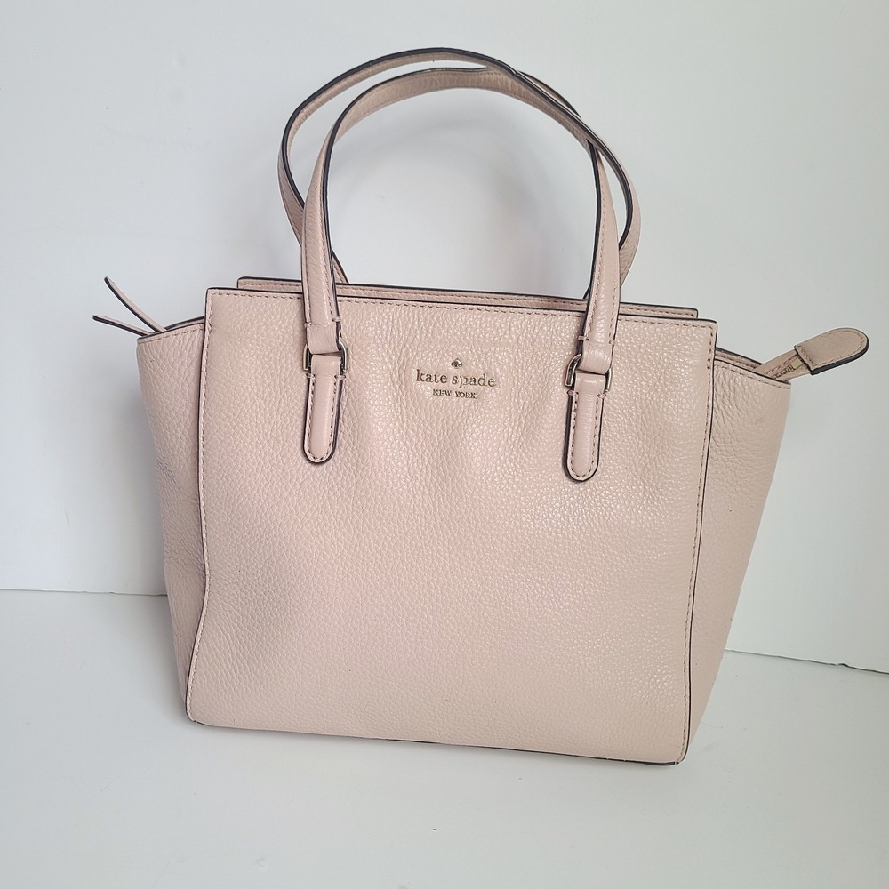 Kate Spade Jackson Medium Satchel Warm Vellum Blush Pink‎ Bag Purse No Crossbody
